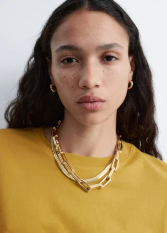 Collana a maglie larghe