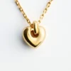 Collana con ciondolo a forma di cuore