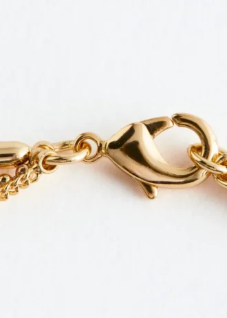 Collana con ciondolo a strati