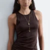 Collana con pendente lungo