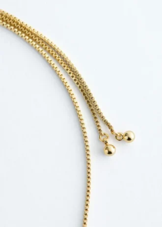 Collana con perline a forma di cuore