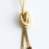Collana Lariat con dettaglio a nodo
