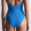 Costume da bagno con bordi a contrasto