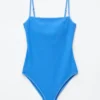 Costume da bagno con bordi a contrasto