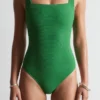 Costume da bagno con fiocchi testurizzati