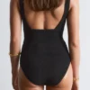 Costume da bagno con fiocchi testurizzati