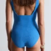Costume da bagno con fiocchi testurizzati