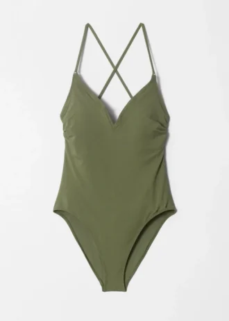 Costume da bagno con scollo a V