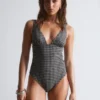 Costume da bagno con scollo a V