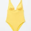 Costume da bagno con scollo a V