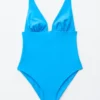 Costume da bagno con scollo a V