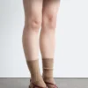 Décolleté con cinturino incrociato in pelle