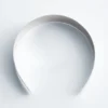 Fascia per capelli metallizzata scintillante