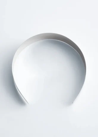 Fascia per capelli metallizzata scintillante