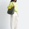 Felpa oversize in jersey di cotone