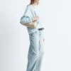 Felpa oversize in jersey di cotone