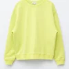 Felpa oversize in jersey di cotone