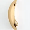 Fermaglio per capelli placcato oro