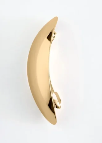 Fermaglio per capelli placcato oro