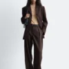 Giacca blazer affusolata