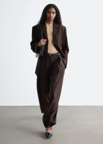 Giacca blazer affusolata