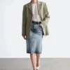 Giacca blazer affusolata