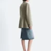 Giacca blazer affusolata