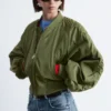 Giacca bomber corta