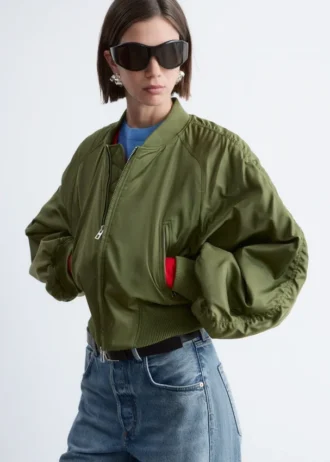 Giacca bomber corta