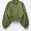 Giacca bomber corta