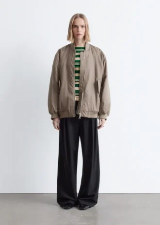Giacca bomber lunga