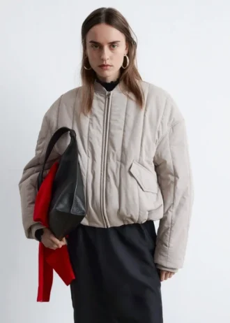 Giacca bomber oversize