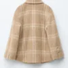 Giacca-camicia in lana a quadri