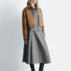 Giacca corta in twill