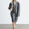 Giacca corta oversize Blazer