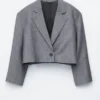 Giacca corta oversize Blazer
