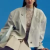 Giacca corta oversize Blazer