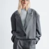 Giacca corta oversize Blazer