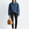 Giacca in denim corta