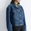 Giacca in denim corta