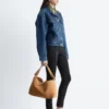 Giacca in denim corta