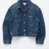 Giacca in denim corta