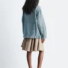 Giacca in denim oversize