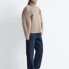 Giacca in lana con zip