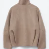 Giacca in lana con zip