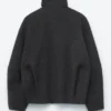 Giacca in lana con zip
