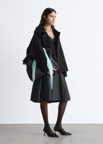 Giacca oversize in lana