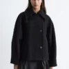 Giacca oversize in lana