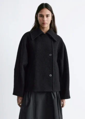 Giacca oversize in lana