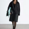 Giacca oversize in lana